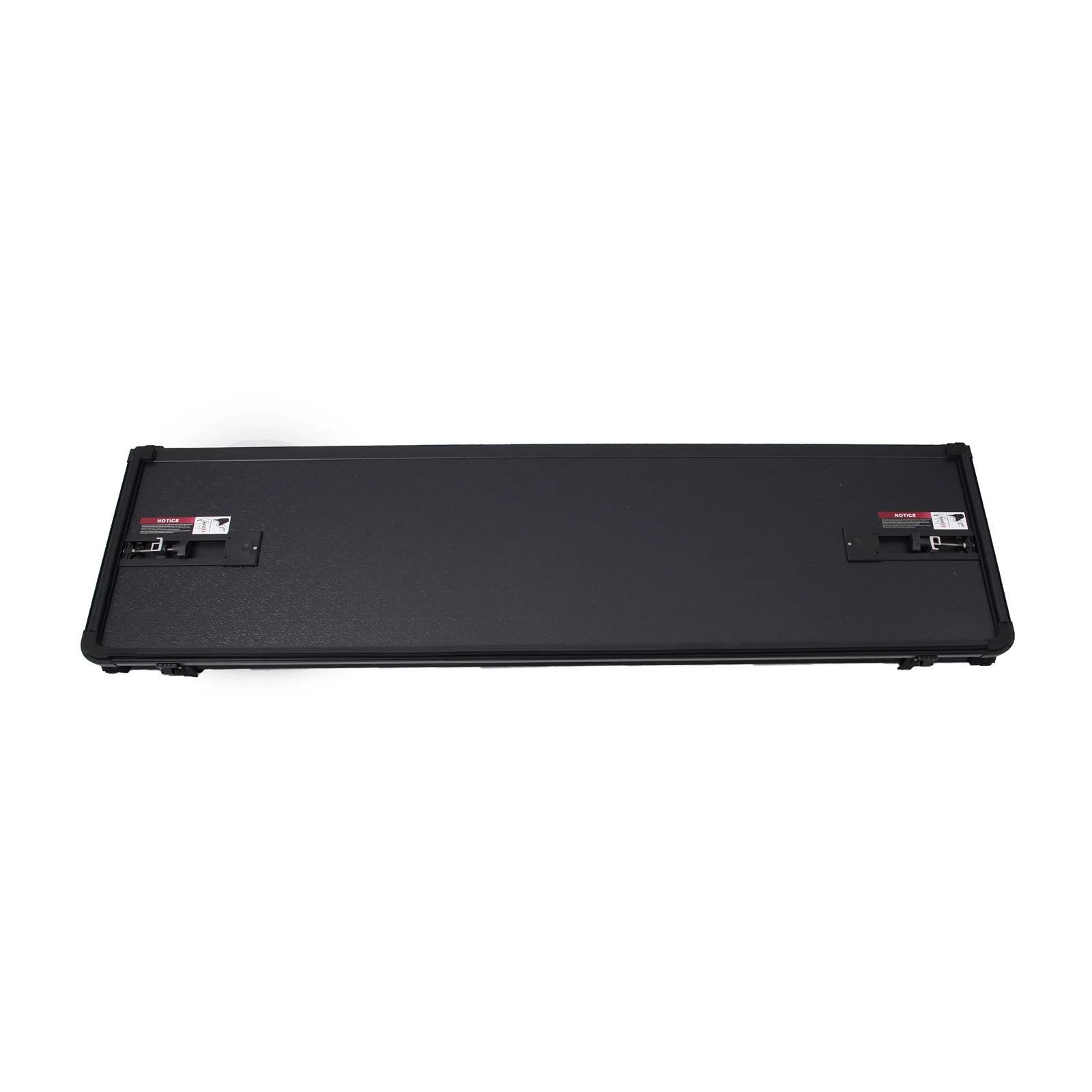 5.5FT Hard 4-Fold Tonneau Cover with Lamp for Ford F150 (2015–2024)