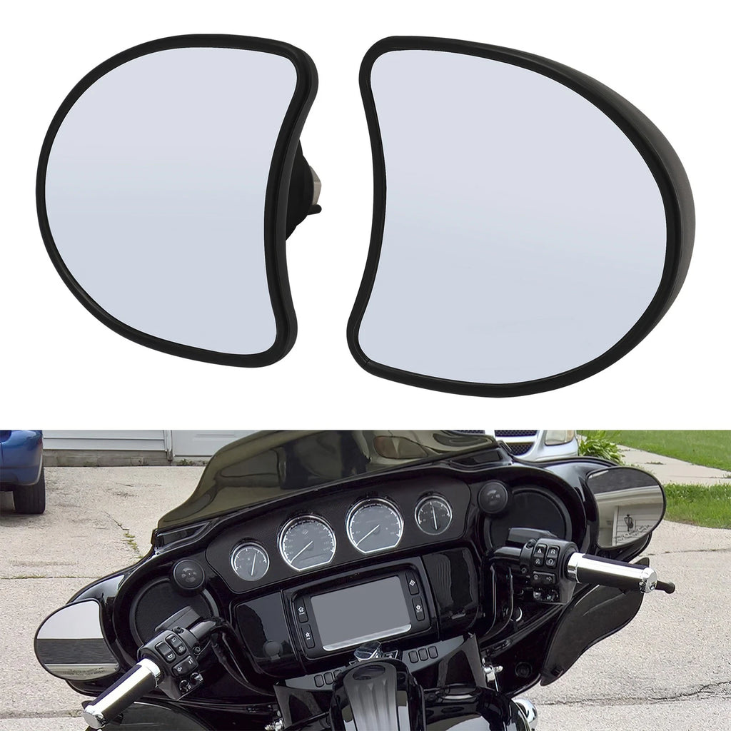 Fairing Mount Rear View Mirrors for Harley Electra Glide (2014–2022)