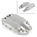 Universal Silver 3D Style Car Disc Brake Caliper Covers for Front/Rear