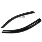 Set of 2 Window Visors for Toyota Tacoma Ext Cab (2005–2014) Smoke Tint
