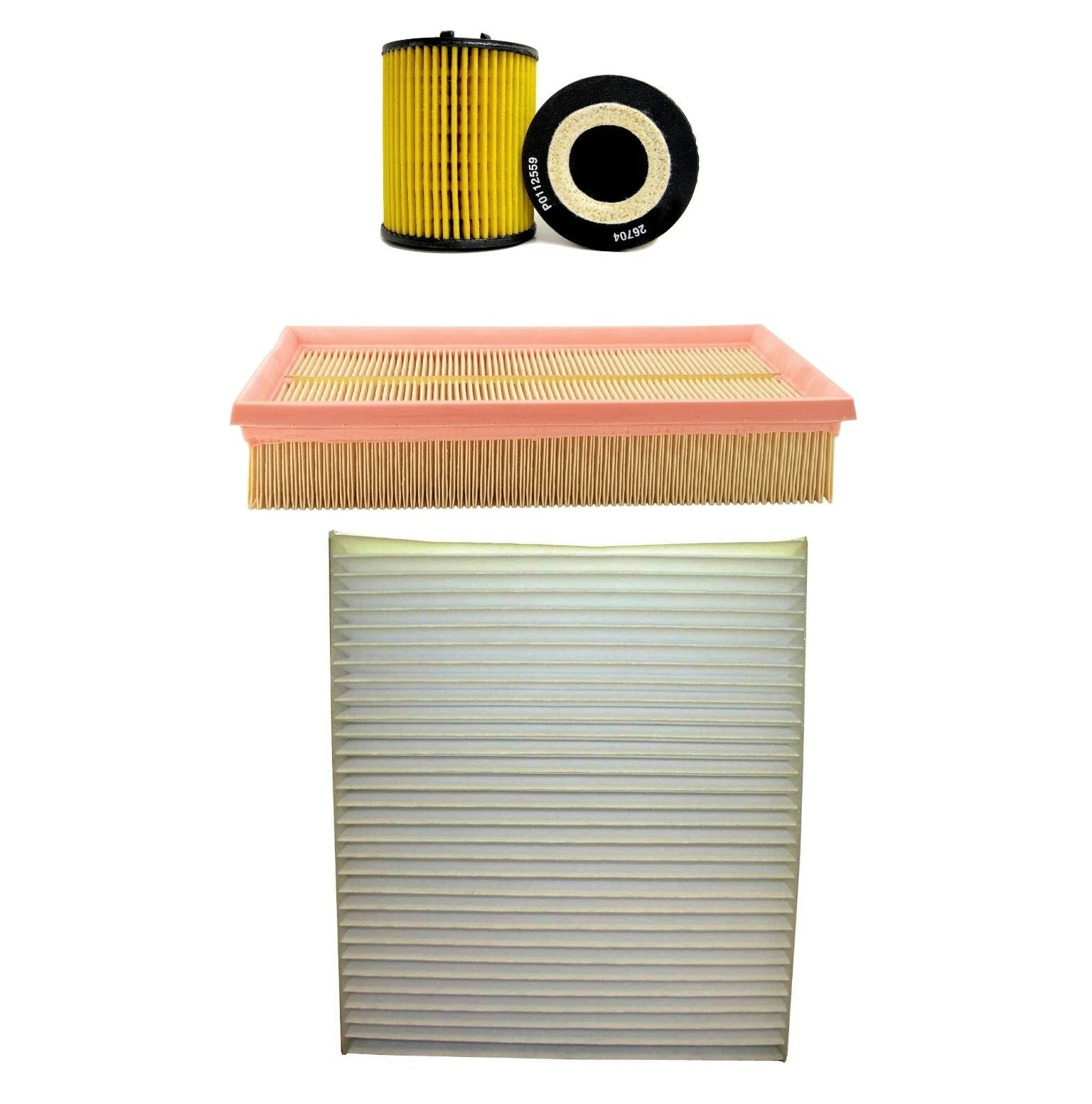 ACDelco Engine Oil Air Paper Cabin Filter Service Kit for Mazda 6 (2009–2011)