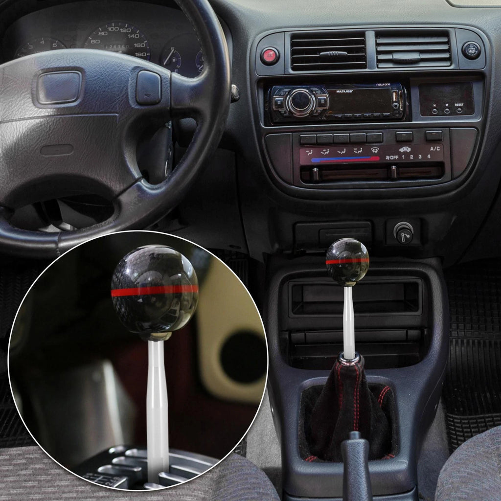 Shift Knob Extender for Honda Civic Fit (M10X1.5, Silver Tone)