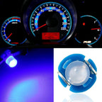 10 x Blue T3 Neo Wedge LED Bulbs for Car