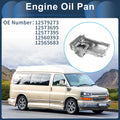 1 Pc Engine Oil Pan No.12579273 for Chevrolet Express 2500 (2003–2007) Aluminum
