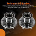 2pc Front Wheel Hub & Bearing Kit for Acura MDX ZDX Honda Pilot (2007–2015) 513267