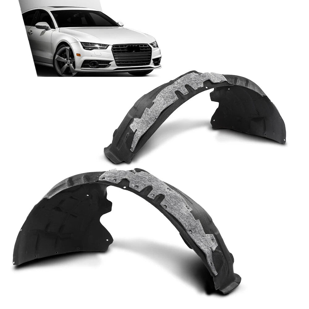 Set of 2 Front Fender Liners for Audi A7 Quattro S7 RS7