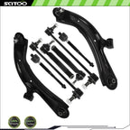 Control Arm with Ball Joints Tie Rod End Sway Bar for Chevrolet City Express (2015–2018)