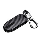 Carbon Fiber Key Fob Case Cover for Tesla Model 3, Model S (2017-2023)