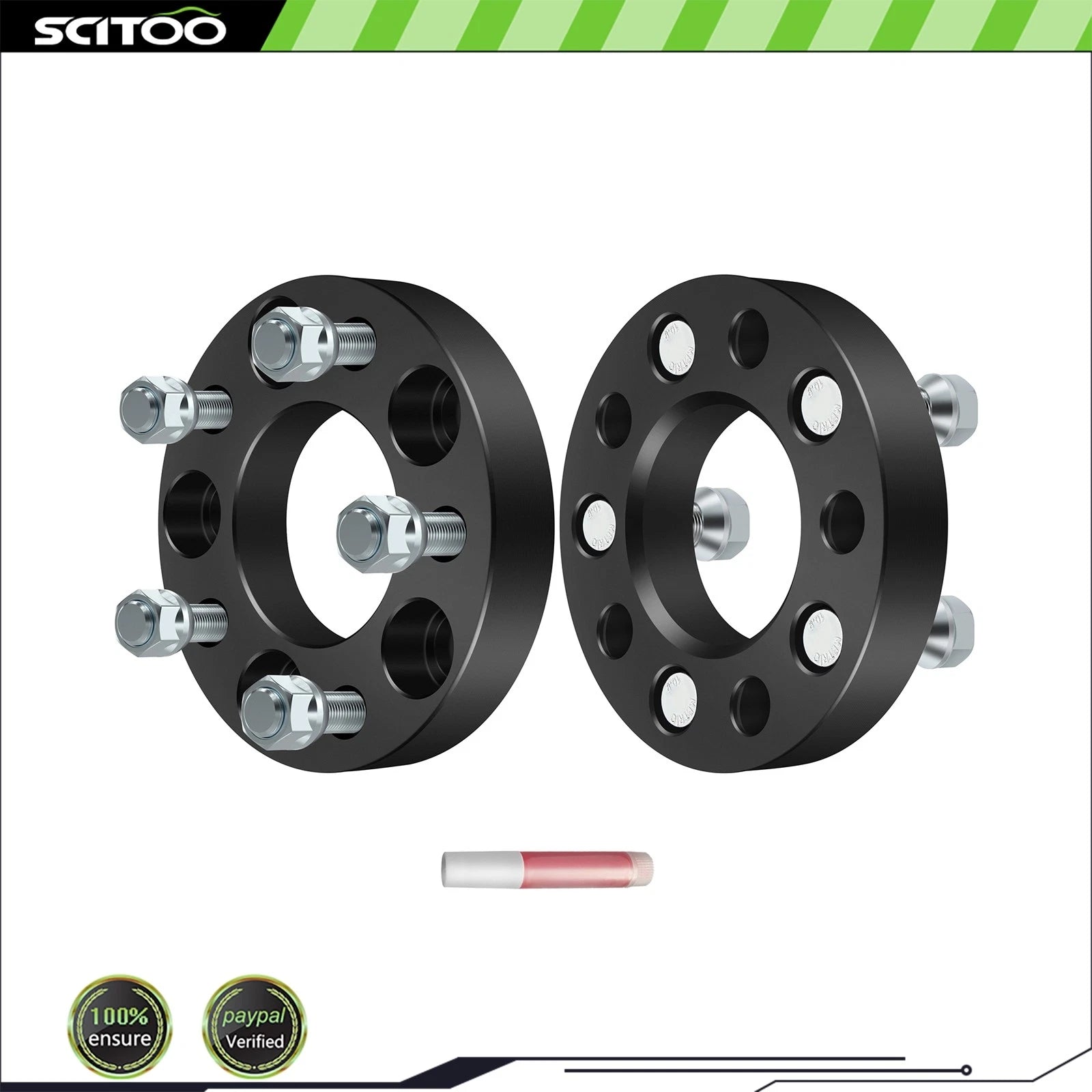 2X 1" 25mm Wheel Spacers 5x4.5 for Honda Accord (2003–2011) Acura TL (1999–2008)