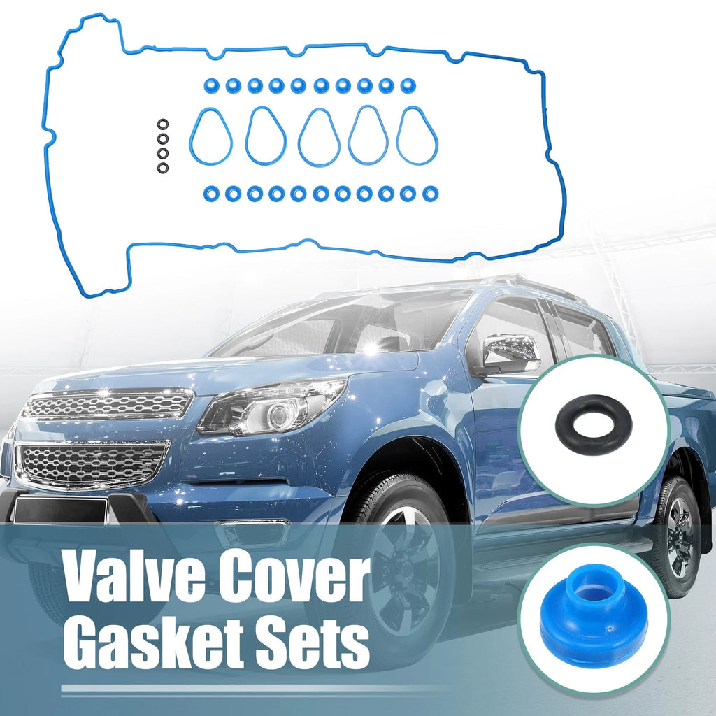 Valve Cover Gasket Seal Set Kit w/Grommets VS50462 for Chevy GMC Hummer 
