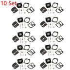 Set of 10 Carburetor Repair Kits for STIHL HS45 FS55 FS38 BG45 ZAMA RB-100