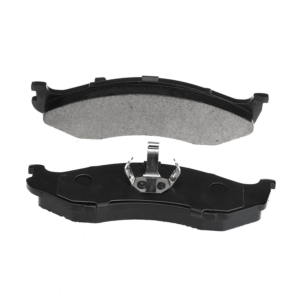 Set of 2 Front Disc Brake Rotors & Ceramic Pads for Jeep Wrangler (1999–2006)