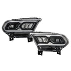 Front Bumper Grille Kit with Fog Light for Dodge Durango (2021-2023)