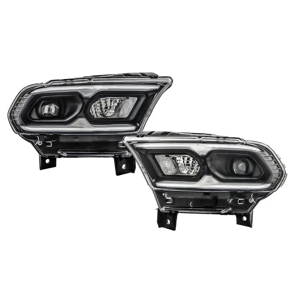Front Bumper Grille Kit with Fog Light for Dodge Durango (2021-2023)