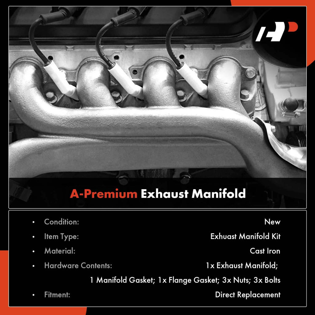 Exhaust Manifold with Gasket for Chevy Equinox GMC Terrain (2015–2017)