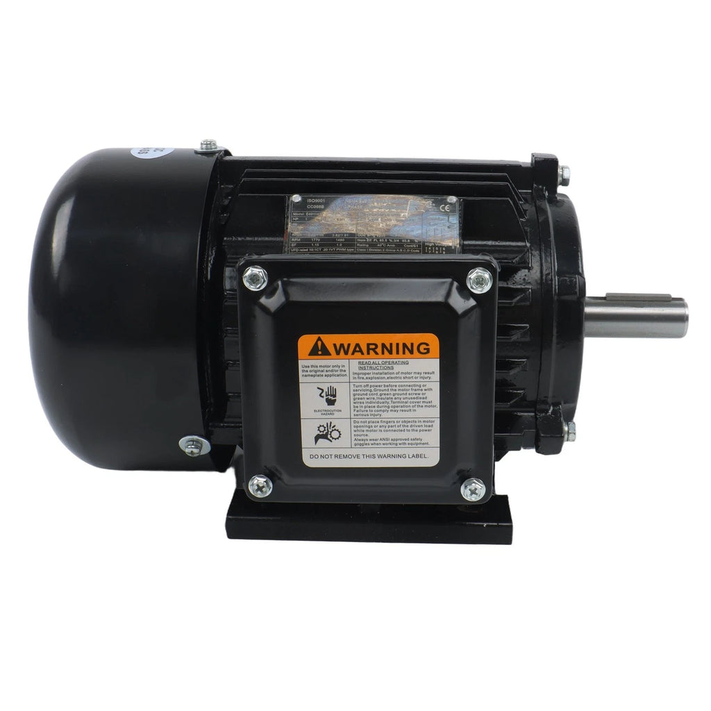 1HP Electric Motor for General Electric 143T Frame (1800 RPM)