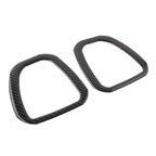 2X Black Rear Seat Adjustment Switch Frame Trim for Jeep Wrangler JL (2018–2021)