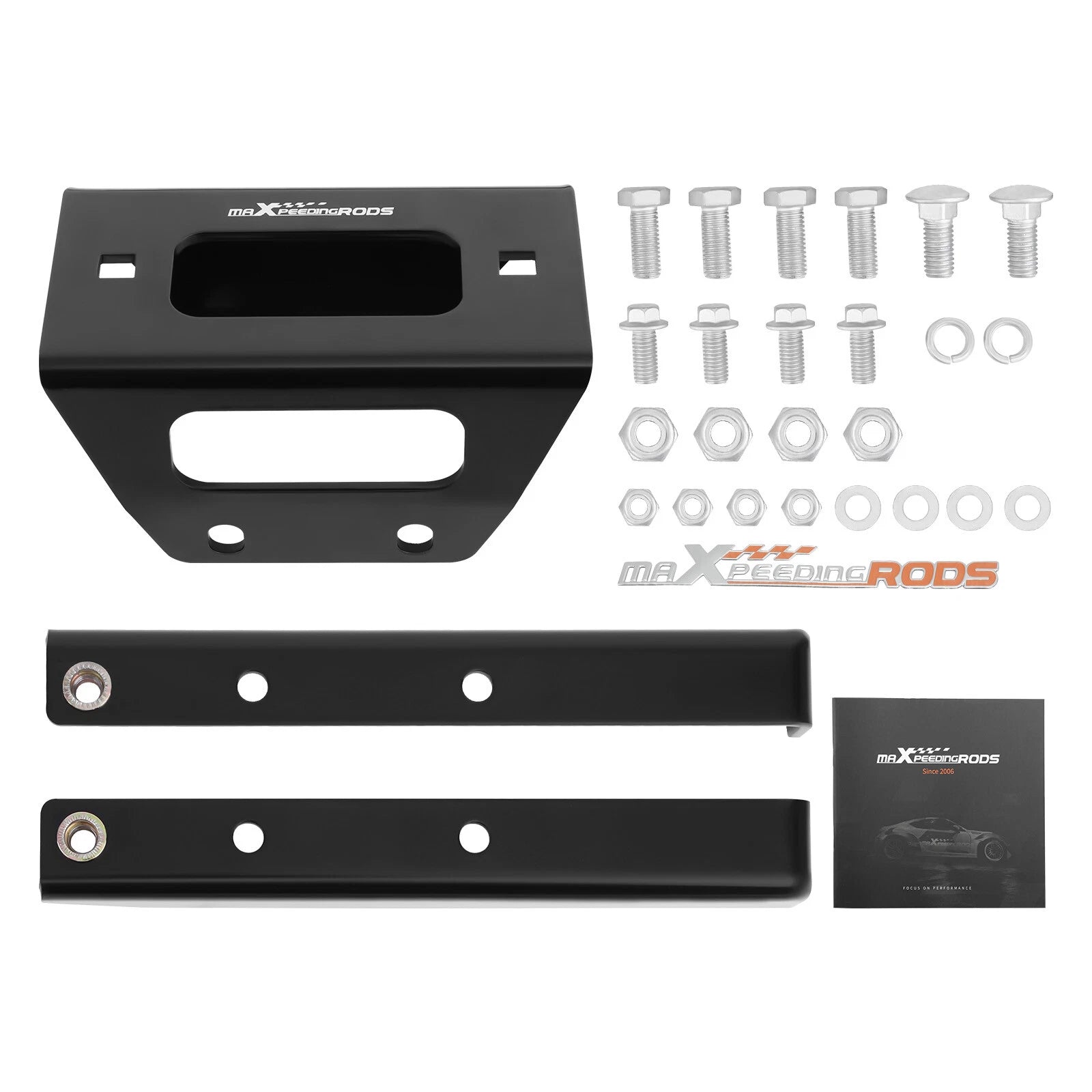 UTV Winch Mount for Polaris RZR 570/800 (2012–2014)