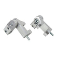 Silver Aluminum CNC Motorcycle Foot Pegs