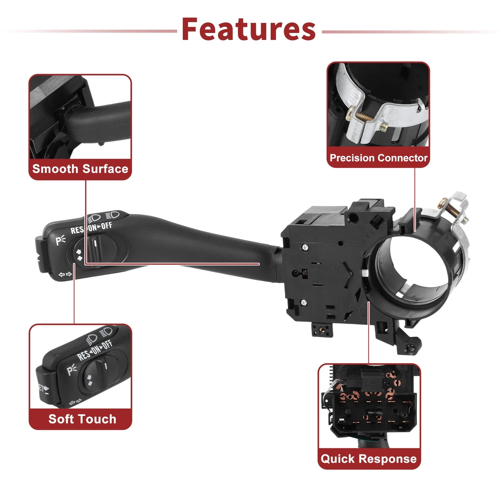 Turn Signal Switch for Audi A2 (2000–2005) No. 1121527, 8L0953513J