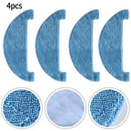 Set of 4 Mopping Pads for DEXP A7 A80 (Compatible with ILife)