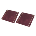 1 Pair Leather Hand Grips Covers for Harley Cafe Racer