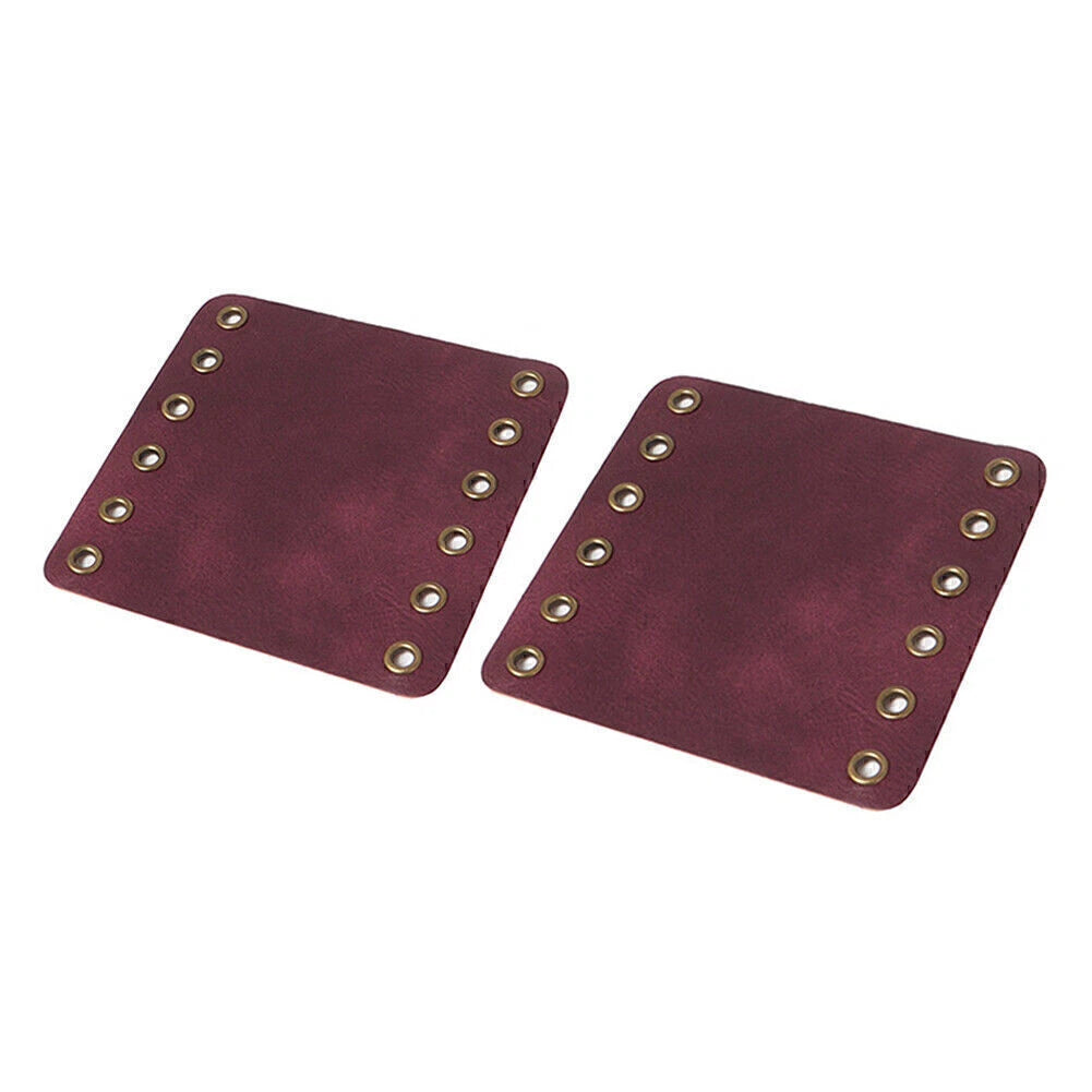 1 Pair Leather Hand Grips Covers for Harley Cafe Racer