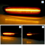 1 Pair Smoked LED Side Marker Light for BMW E46 (1998–2006)