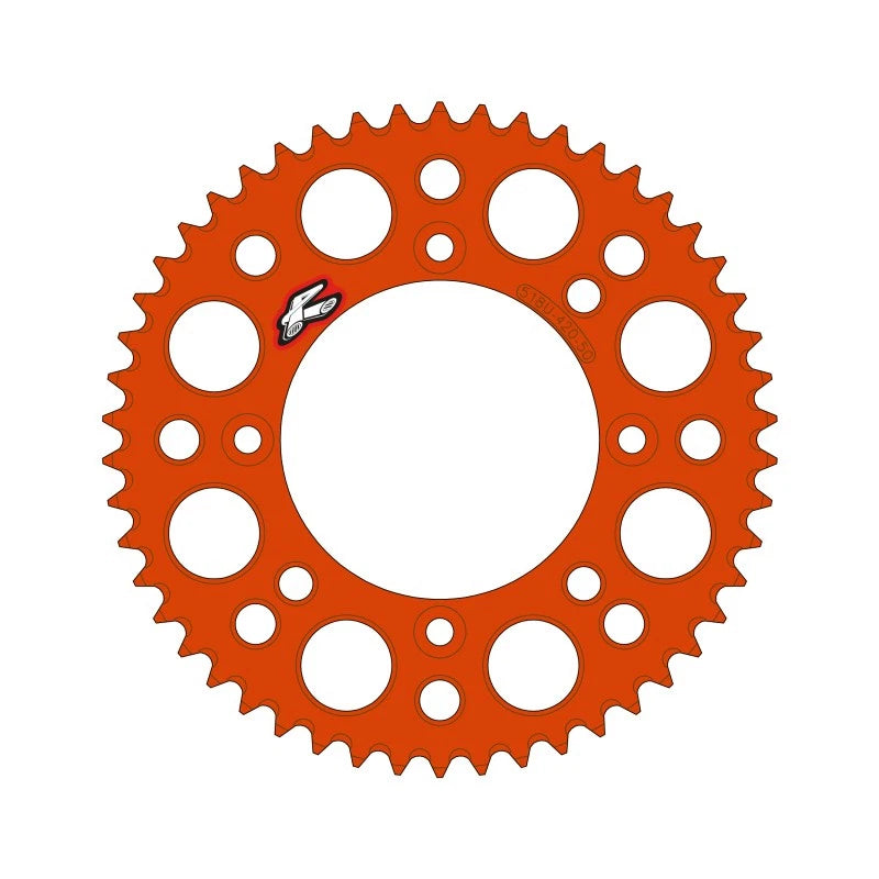 Renthal Rear Chain Wheel for KTM 65 (2025) - Orange 420-50GP Teeth