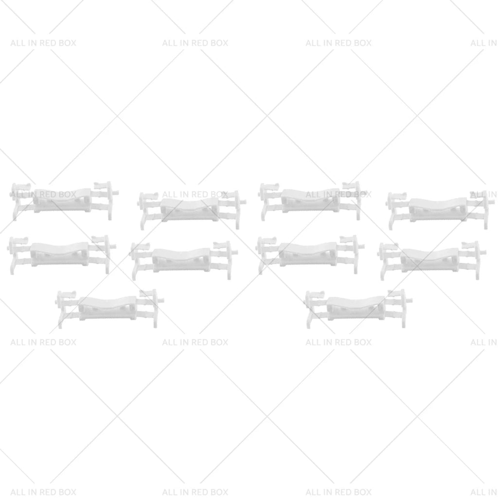 10X Roof Drip Rail Moulding Clips for Mitsubishi Triton ML MN (2005–2014)