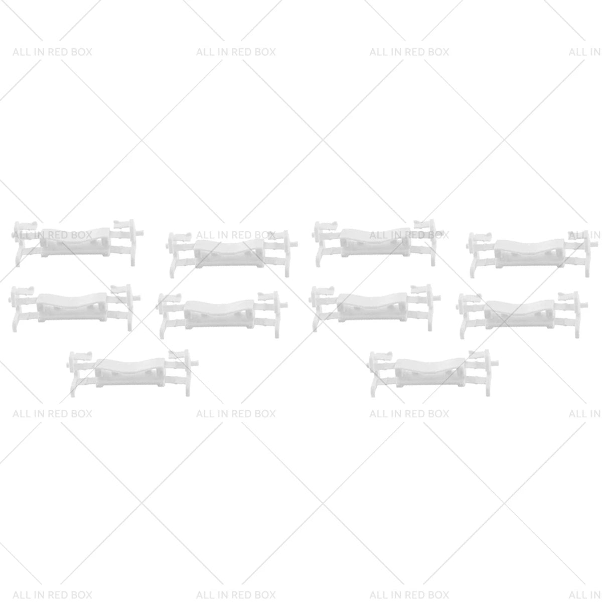 10X Roof Drip Rail Moulding Clips for Mitsubishi Triton ML MN (2005–2014)