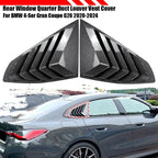 Vent Quarter Window Shutter Cover Trim for BMW Gran Coupe G26 (2020–2024)