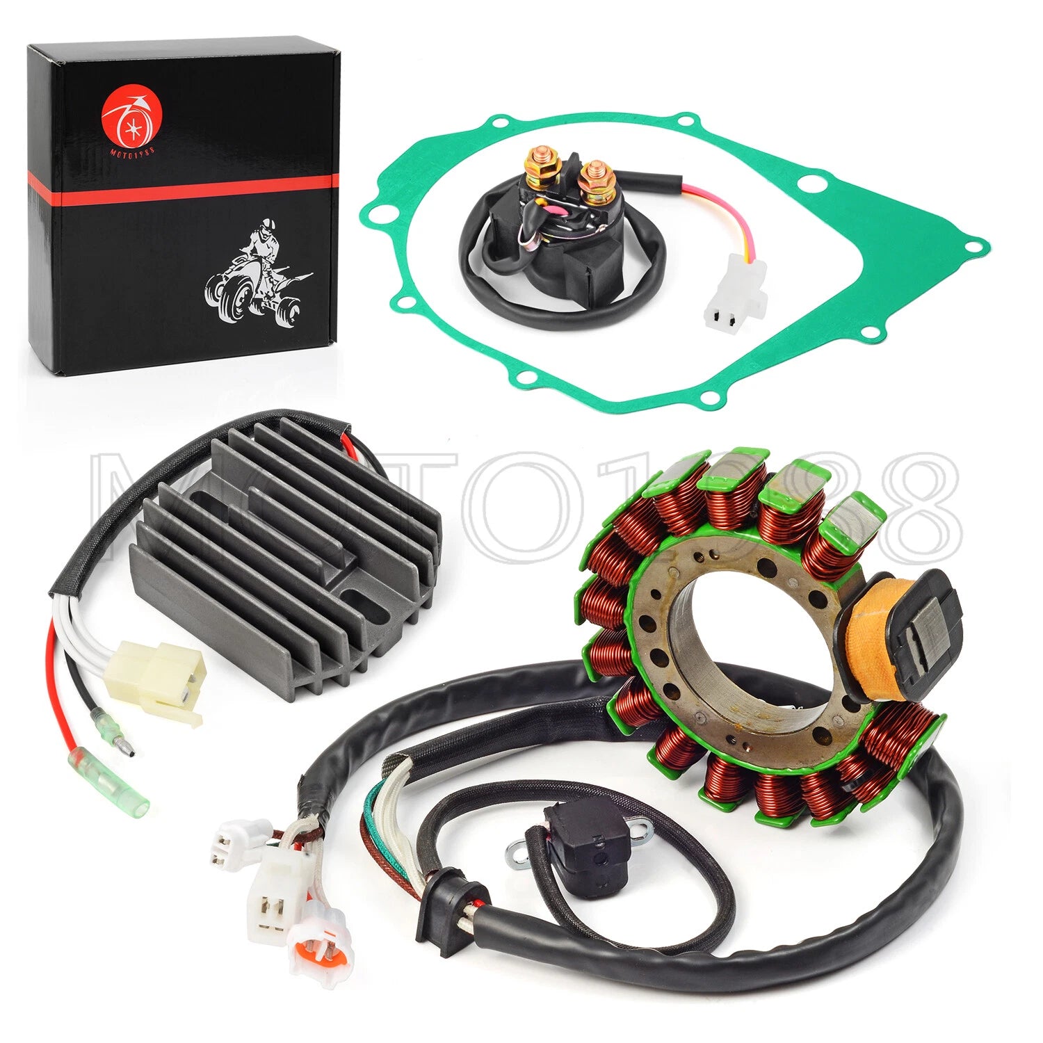 Magneto Stator Regulator Relay Gasket for Yamaha Warrior 350 (1996–2001)