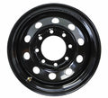 WINDA Trailer Tire Rim Assembly ST235/85R16 12-Ply 8 Lug Black Mod