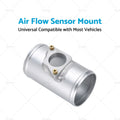 3" Mass Air Flow Sensor Mount Adapter Tube for Toyota Mazda Suzuki