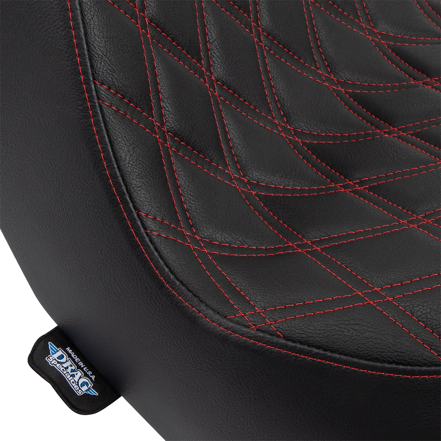 Predator III 2-Up Seat for Harley Davidson (2000–2023) - Black w/ Red
