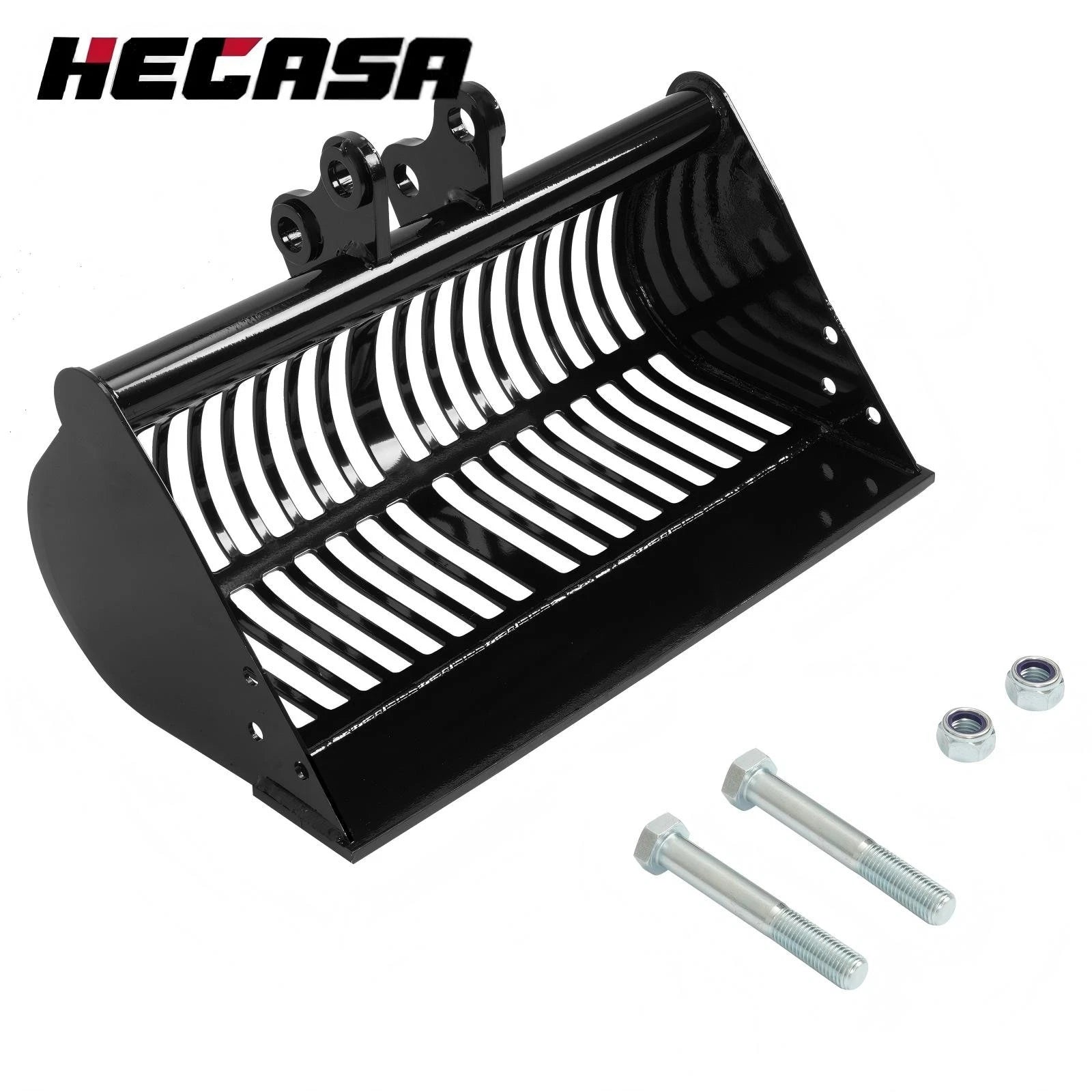Mud Bucket Attachment for HECASA Mini Excavators (600mm)
