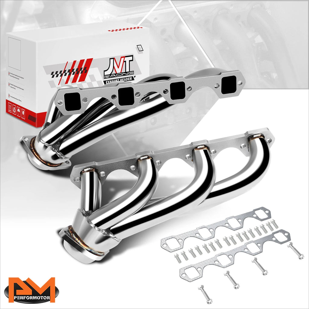 T-304 Stainless Steel Shorty Exhaust Manifold Headers for Ford Mustang 5.0L V8 (1979–1993)