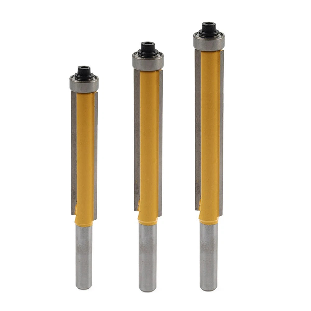 8mm Shank Extra Long Flush Trim Router Bit for Woodworking (Fit )
