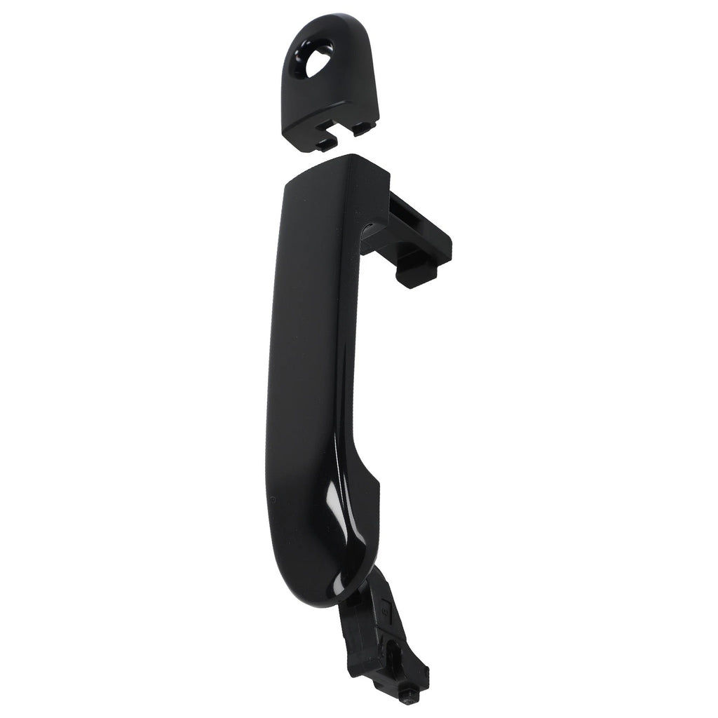 Exterior Door Handle Front Left for Nissan Versa Hatchback (2007–2012) Black