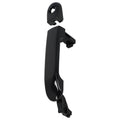 Exterior Door Handle Front Left for Nissan Versa Hatchback (2007–2012) Black