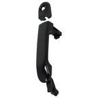 Exterior Door Handle Front Left for Nissan Versa Hatchback (2007–2012) Black