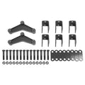 Trailer Axle Shackle Kit for Trailer (Powder Coated)