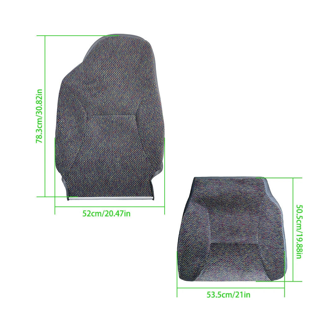 Set of 4 Seat Covers for Dodge Ram 1500 2500 3500 (1998-2002)