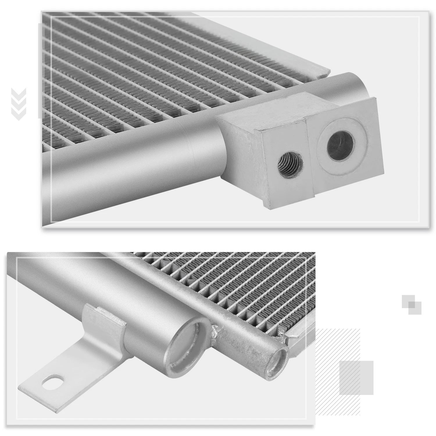 Aluminum Core Radiator for Fiat 500L (2014–2019)