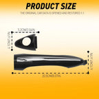 Set of 2 Door Handles for Kia Forte (2014â2018)