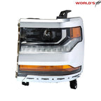 Driver LH Headlight with LED for Chevy Silverado 1500 (2016–2018)