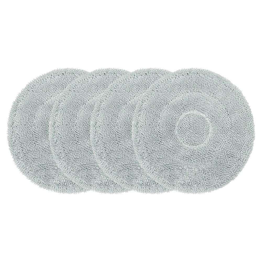 4X Mop Cloth Kit for Cecotec Conga X50 Robot Vacuum Microfiber