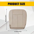 Driver Bottom Seat Cover with Perf Leather for Ford Expedition (2015–2017)