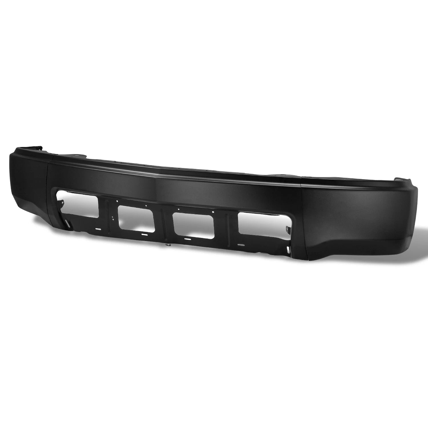 Front Bumper Face Bar for Chevy Silverado 1500 (2014–2015) w/o Fog Light Cutouts Black